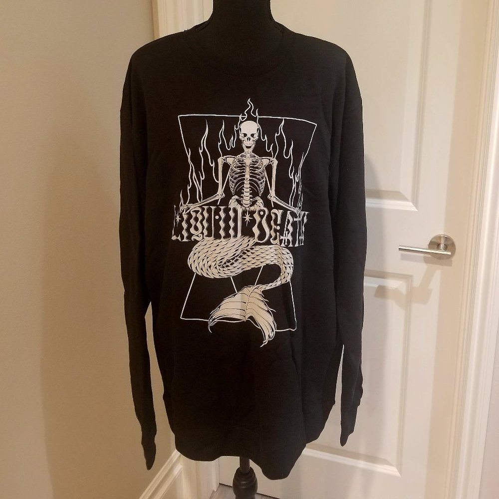 Liquid Death Crew Neck - NWOT